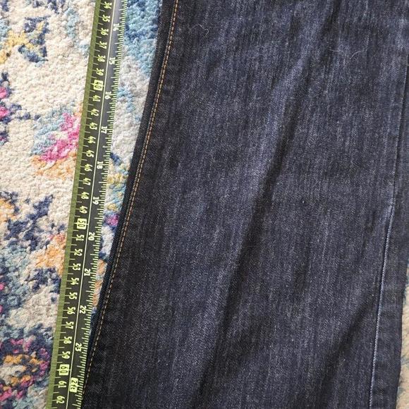 Jordache Premium Jeans 14 Short Blue Denim Dark embroidered - Picture 5 of 11